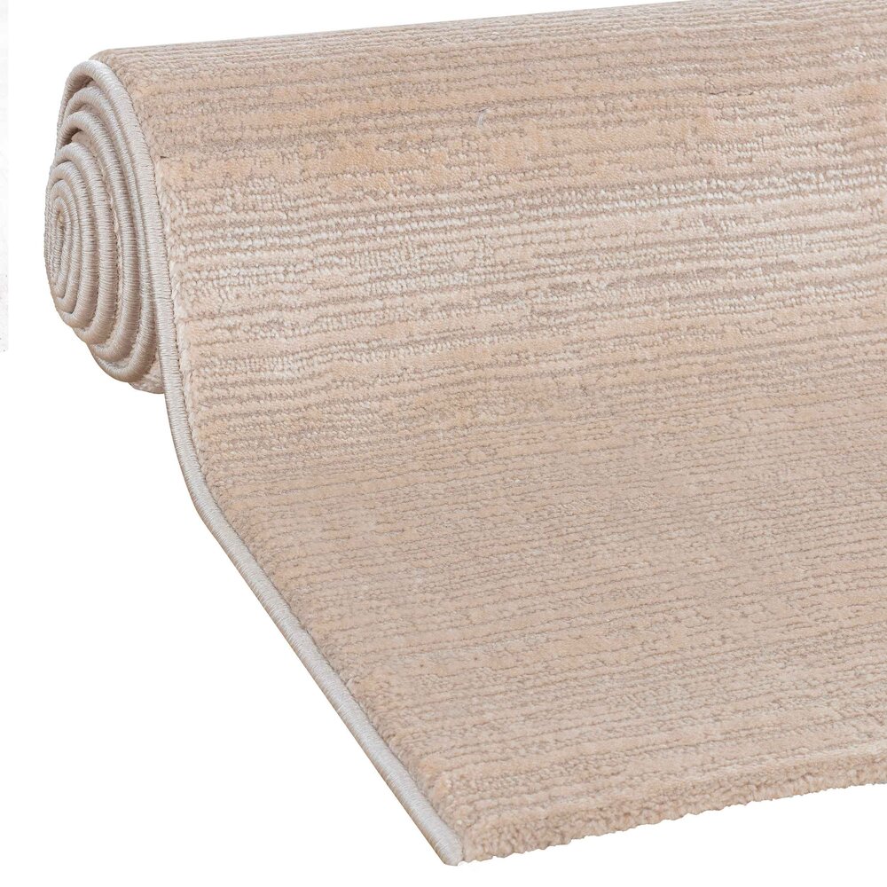 Eleganza vloerkleed - Gestreept Modern Laagpolig - Beige