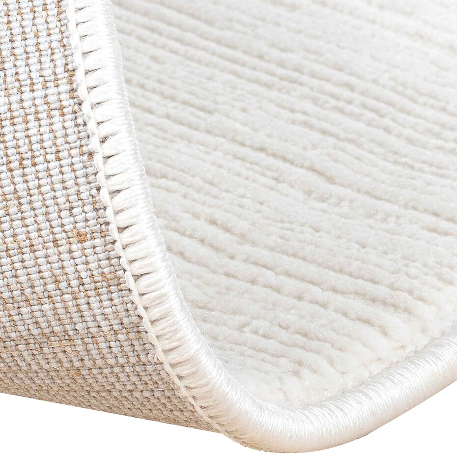 Eleganza vloerkleed - Gestreept Modern Laagpolig - Crème / Wit