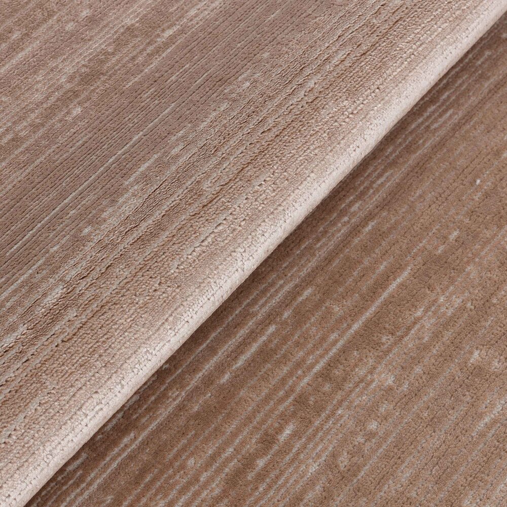 Eleganza vloerkleed - Gestreept Modern Laagpolig - Donkerbeige Eleganza vloerkleed - Gestreept Modern Laagpolig - Donkerbeige