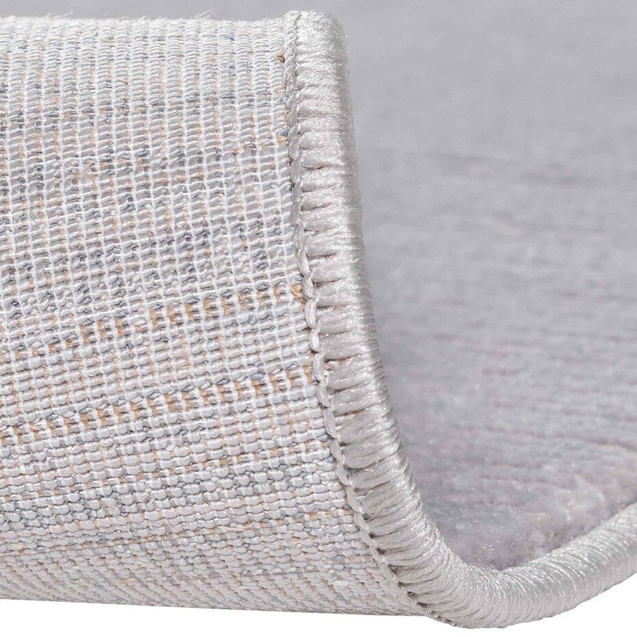 Eleganza vloerkleed - Gestreept Modern Laagpolig - Zilver Eleganza vloerkleed - Gestreept Modern Laagpolig - Zilver