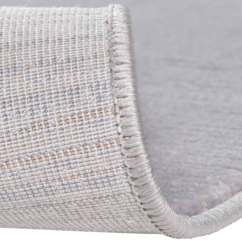 Eleganza vloerkleed - Gestreept Modern Laagpolig - Zilver Eleganza vloerkleed - Gestreept Modern Laagpolig - Zilver