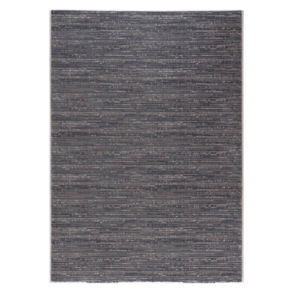 Eleganza vloerkleed - Gestreept Modern Laagpolig - Donkergrijs Eleganza vloerkleed - Gestreept Modern Laagpolig - Donkergrijs