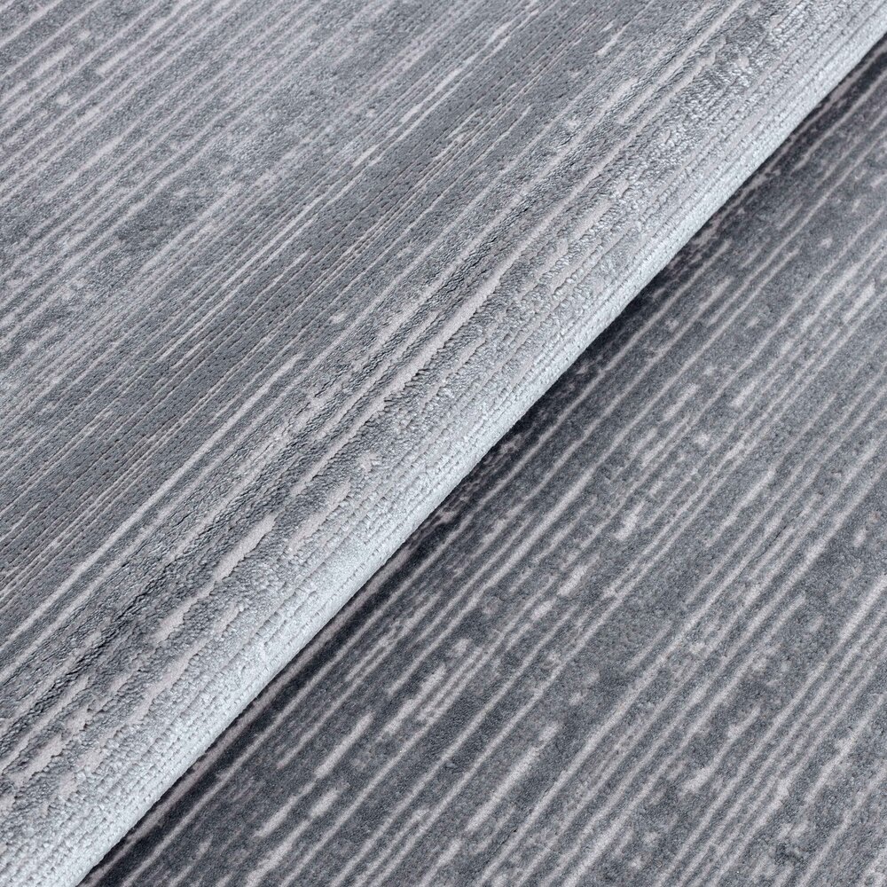 Eleganza vloerkleed - Gestreept Modern Laagpolig - Donkergrijs Eleganza vloerkleed - Gestreept Modern Laagpolig - Donkergrijs