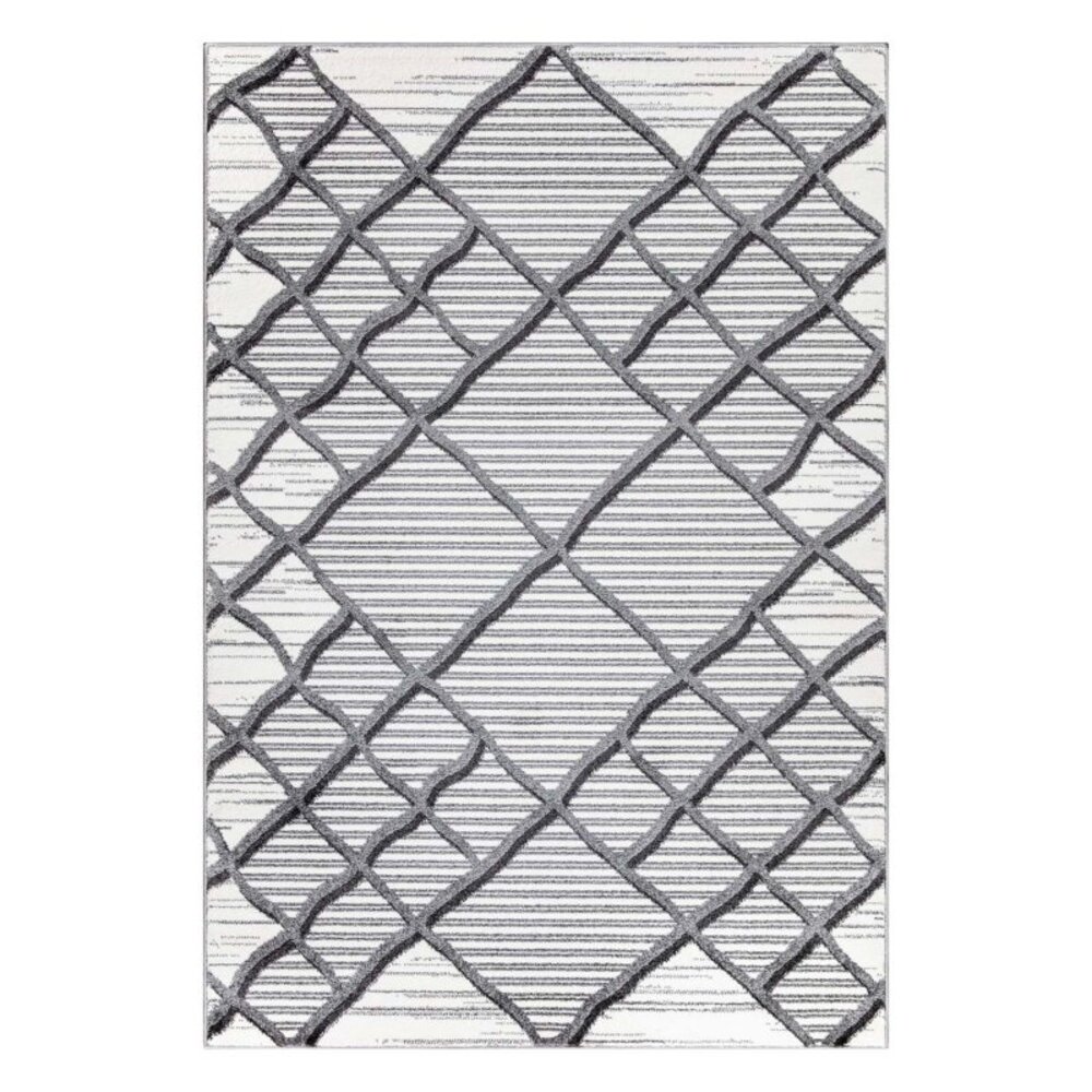 Dertona Modern Grijs vloerkleed - Tienerkamer Dertona Modern Grijs vloerkleed - Tienerkamer