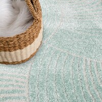 JUNIUS MODERN MINT GROEN VLOERKLEED