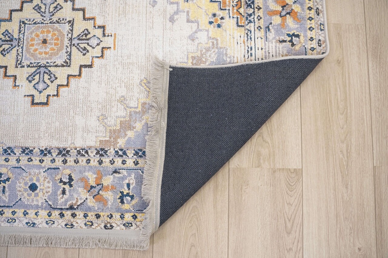 Hana Vintage Indoor & Outdoor Crème / Multi vloerkleed - Wasbaar Hana Vintage Indoor & Outdoor Crème / Multi vloerkleed - Wasbaar