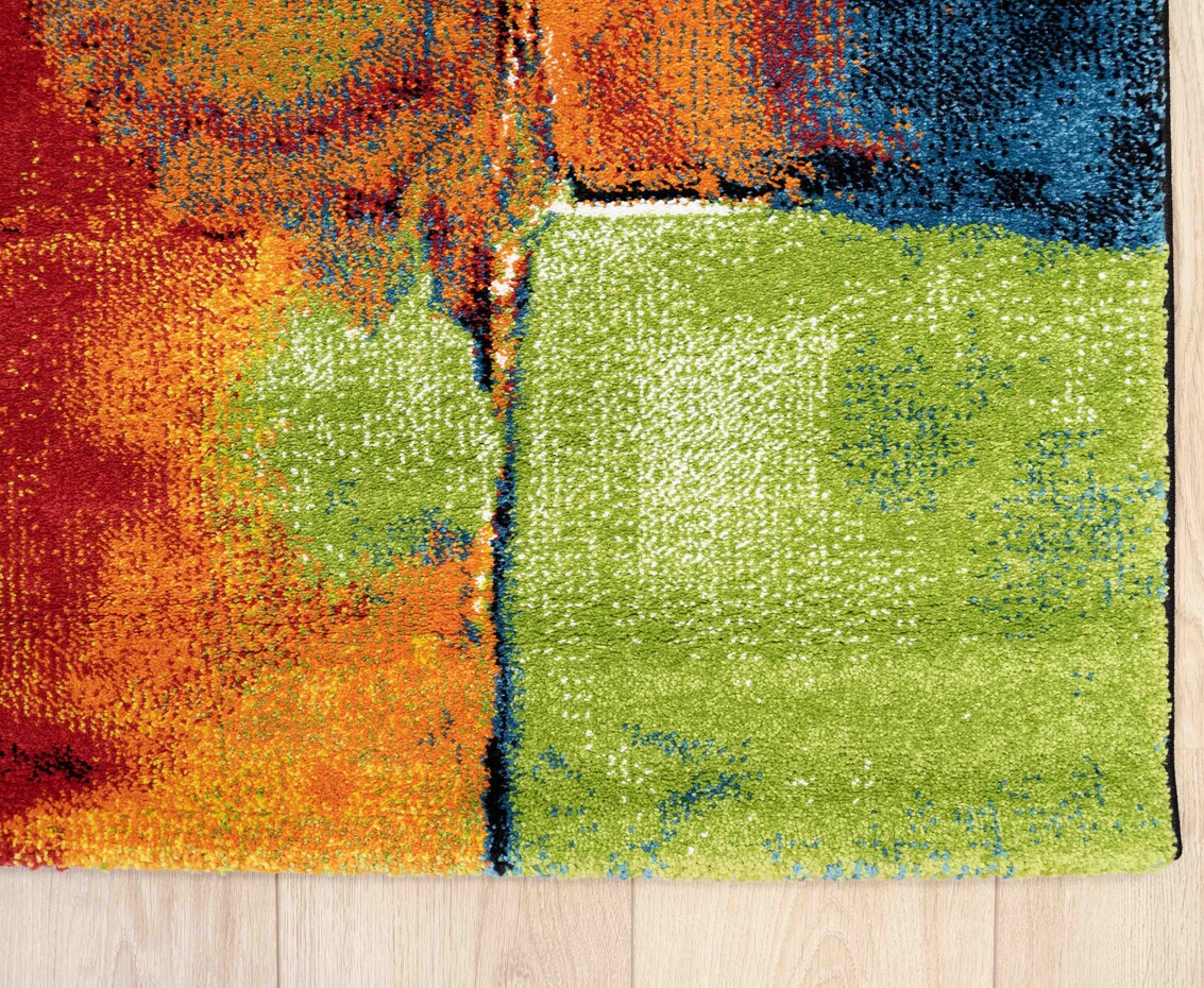 Vernazza Kleurrijk Multi vloerkleed -