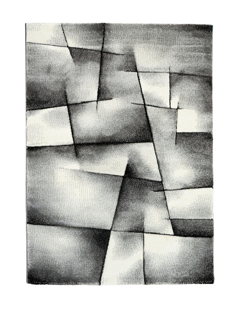 Kristal Modern Antraciet vloerkleed Kristal Modern Antraciet vloerkleed