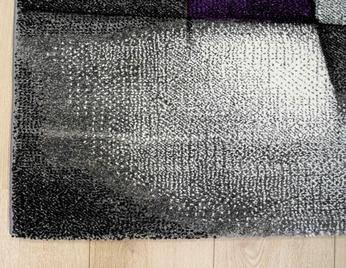 Kristal Modern Paars vloerkleed Kristal Modern Paars vloerkleed