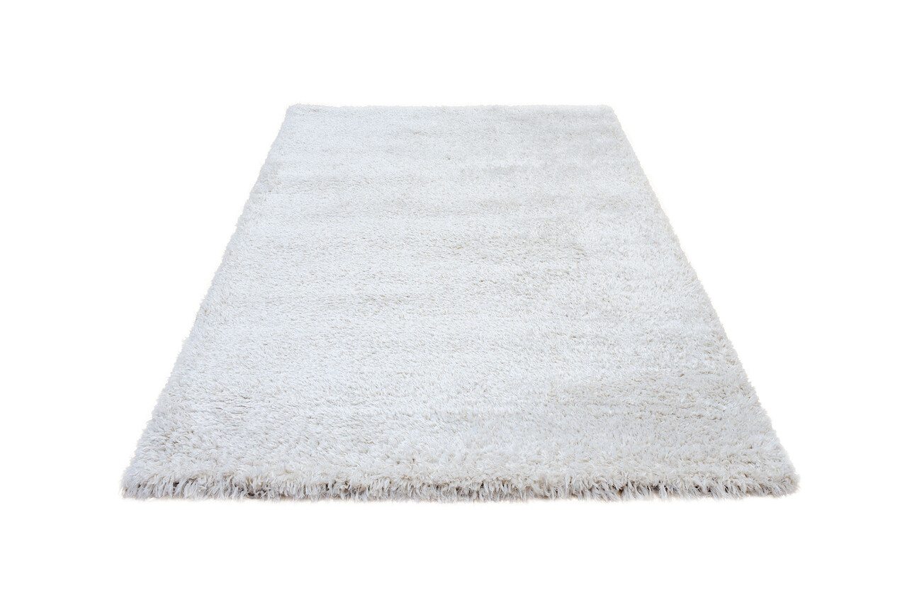 Wenen vloerkleed - Recycled 5Cm Poolhoogte Hoogpolig Effen - Crème