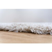 WENEN VLOERKLEED RECYCLED 5CM POOLHOOGTE HOOGPOLIG EFFEN - CREME