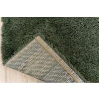 WENEN VLOERKLEED RECYCLED 5CM POOLHOOGTE HOOGPOLIG EFFEN - GROEN