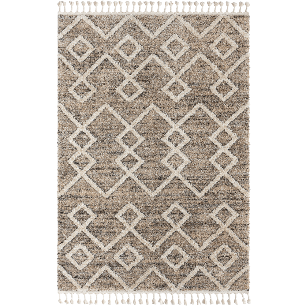 MILDA VLOERKLEED SCANDINAVISCHE STIJL MODERN HANDGEMAAKT LOOK - BEIGE