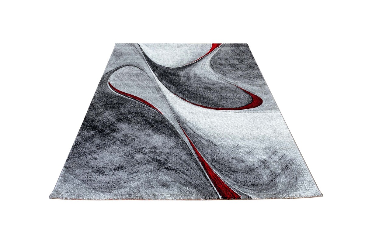 Kristal Modern Rood vloerkleed Kristal Modern Rood vloerkleed