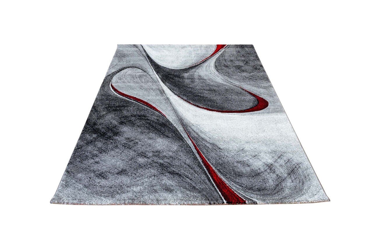 Kristal Modern Rood vloerkleed Kristal Modern Rood vloerkleed