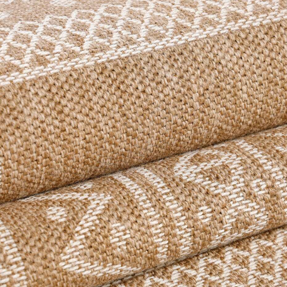 Lucia Naturel Sisal Beige vloerkleed - Buitenkleed Voor Binnen & Buiten Lucia Naturel Sisal Beige vloerkleed - Buitenkleed Voor Binnen & Buiten
