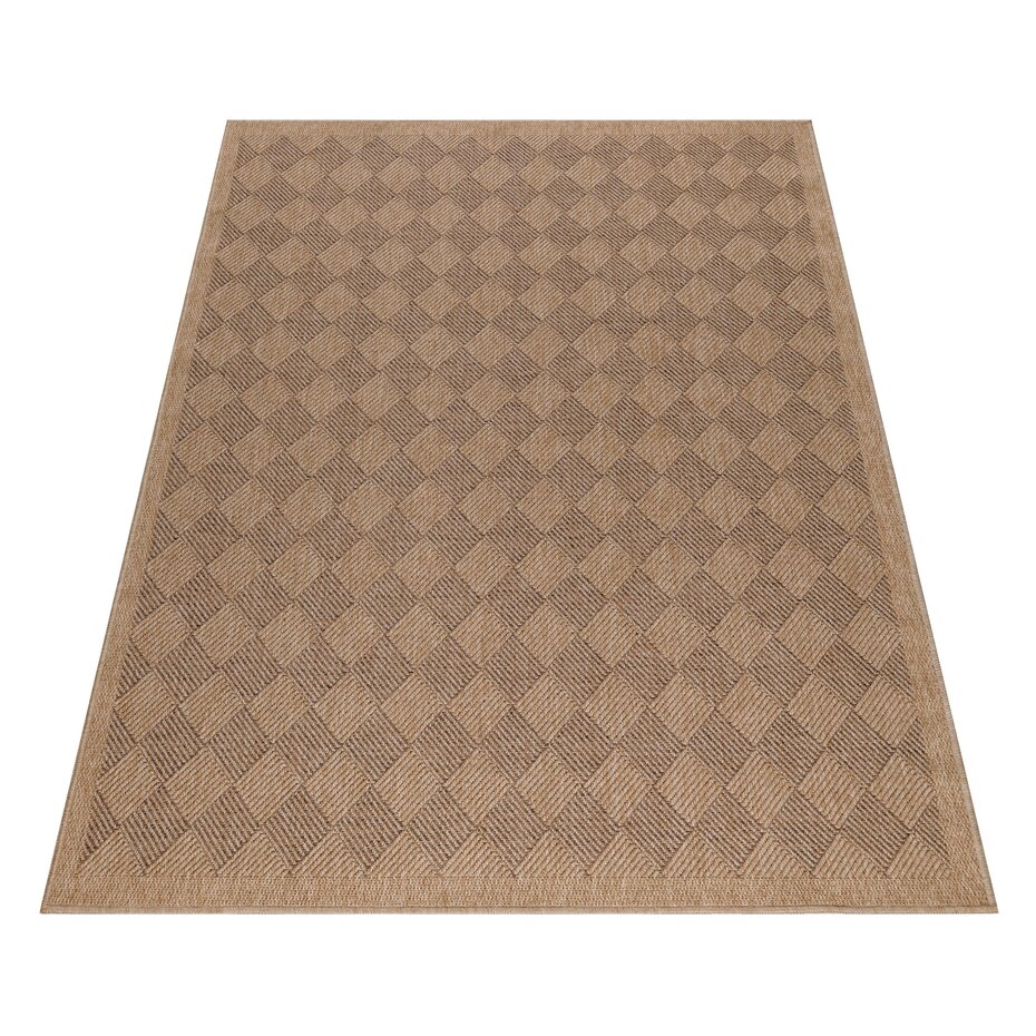 Lucia Naturel Sisal Beige vloerkleed - Buitenkleed Voor Binnen & Buiten