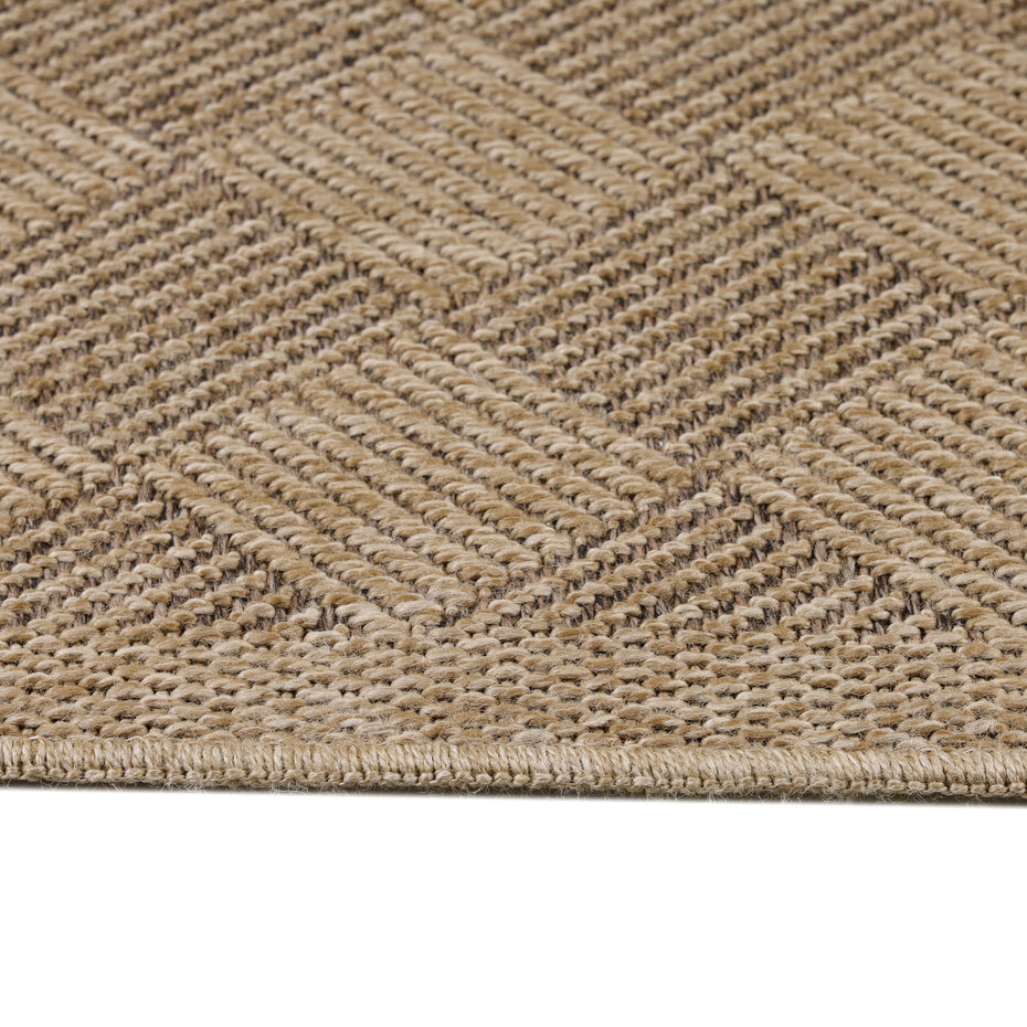 Lucia Naturel Sisal Beige vloerkleed - Buitenkleed Voor Binnen & Buiten