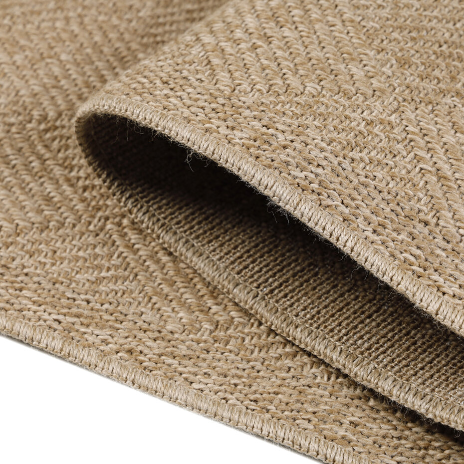 Lucia Naturel Sisal Beige vloerkleed - Buitenkleed Voor Binnen & Buiten