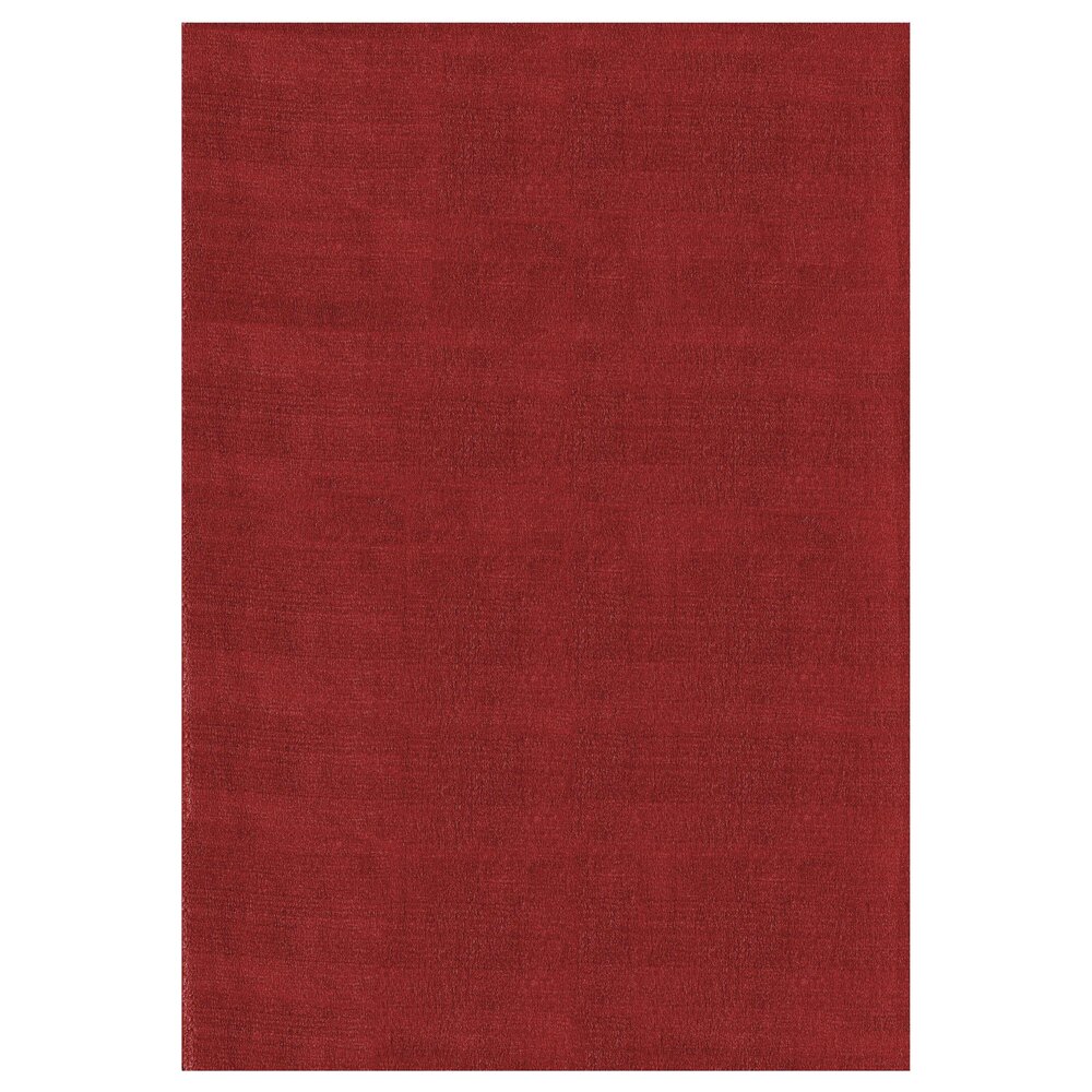 Alberta Laagpolig Fluffy Rood vloerkleed - Alberta Laagpolig Fluffy Rood vloerkleed -