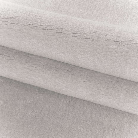 Alberta Laagpolig Fluffy Crème vloerkleed -