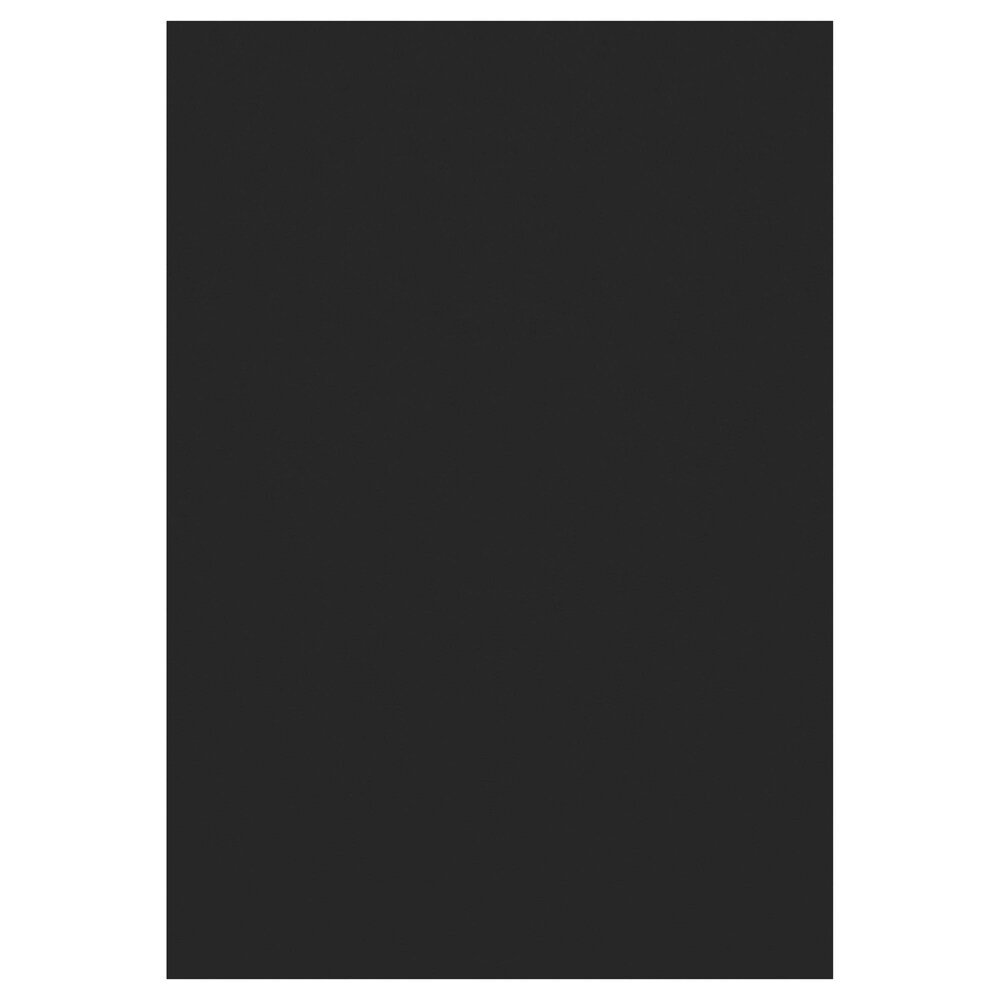 Alberta Laagpolig Fluffy Zwart vloerkleed -