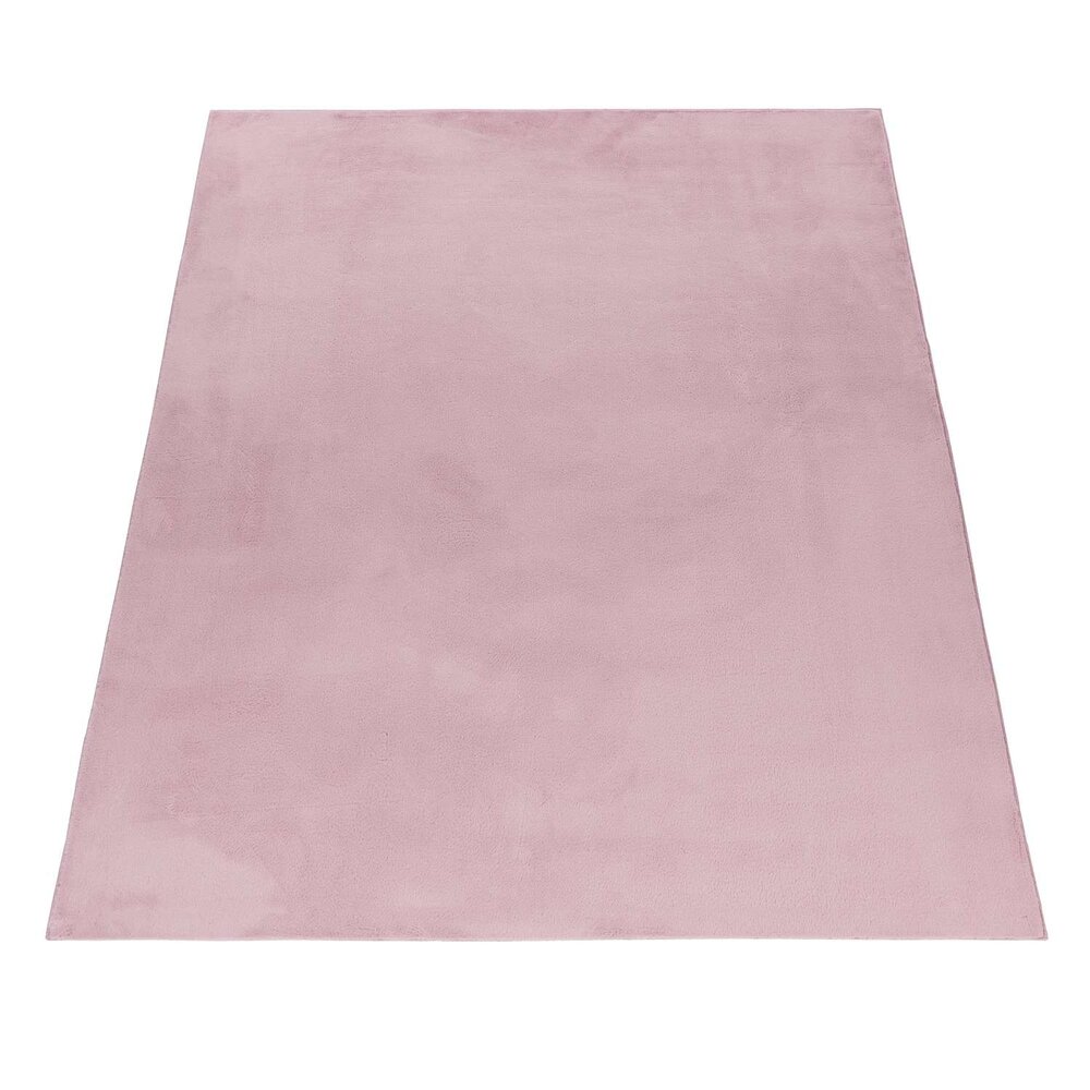 Teresa Hoogpolig Fluffy Roze vloerkleed - Teresa Hoogpolig Fluffy Roze vloerkleed -