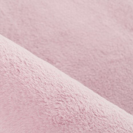 Teresa Hoogpolig Fluffy Roze vloerkleed -