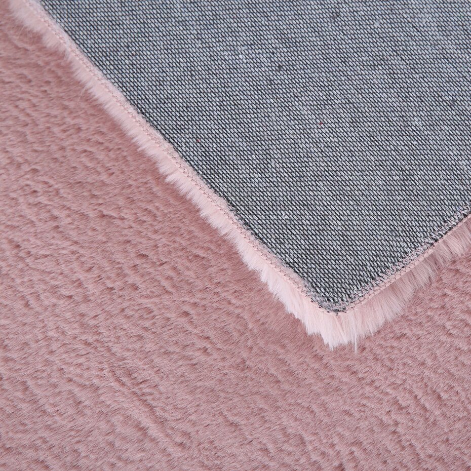 Teresa Hoogpolig Fluffy Roze vloerkleed - Teresa Hoogpolig Fluffy Roze vloerkleed -