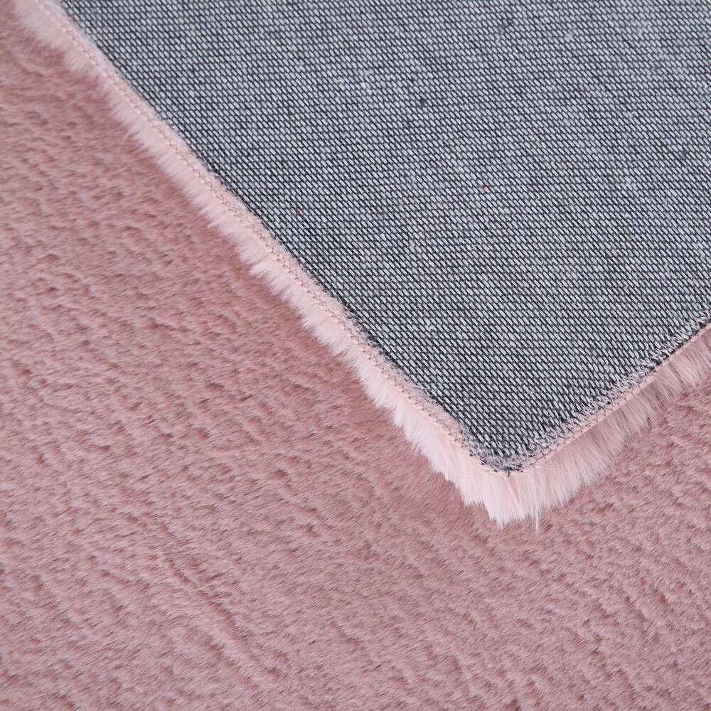 Teresa Hoogpolig Fluffy Roze vloerkleed - Teresa Hoogpolig Fluffy Roze vloerkleed -