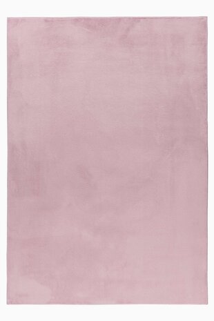 Teresa Hoogpolig Fluffy Roze vloerkleed -