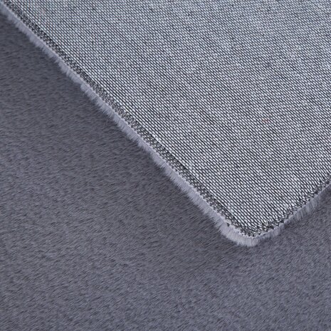 Teresa Hoogpolig Fluffy Grijs vloerkleed -