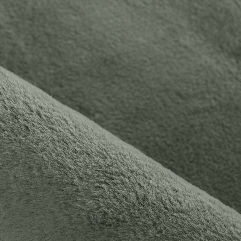 Teresa Hoogpolig Fluffy Groen vloerkleed -