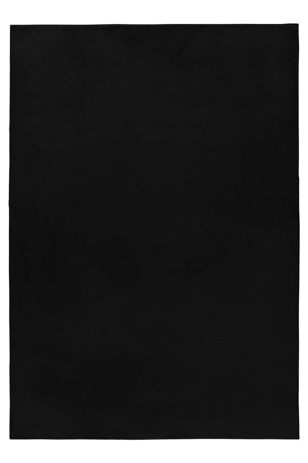 Teresa Hoogpolig Fluffy Zwart vloerkleed -