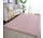 Felicia Hoogpolig Fluffy Roze vloerkleed - 3D Design