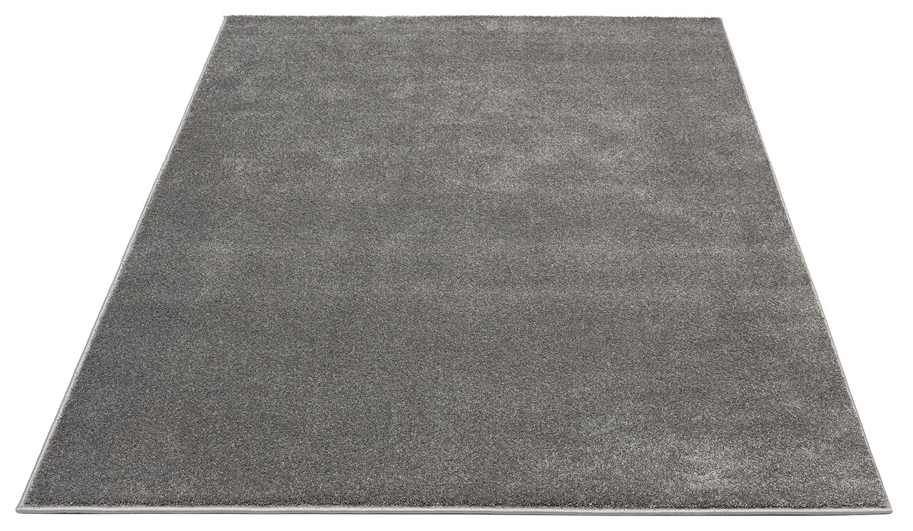 Effen vloerkleed - Ravenna antraciet/grijs Effen vloerkleed - Ravenna antraciet/grijs