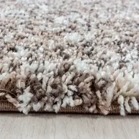 Flycarpets HOOGPOLIG LOPER - LORIUM  BEIGE - MOCCA - CREAM