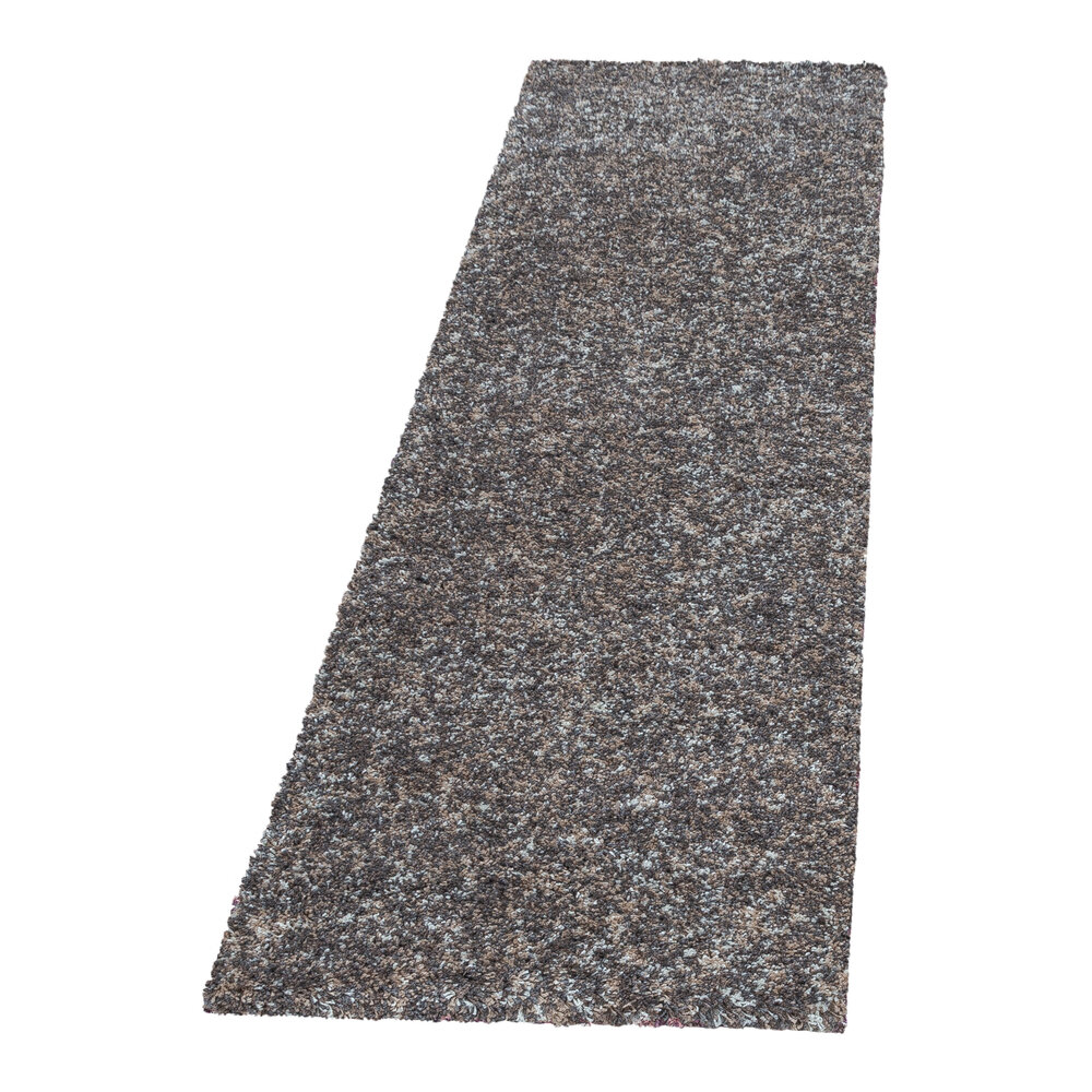 Flycarpets HOOGPOLIG LOPER - LORIUM TAUPE - GRIJS - BEIGE