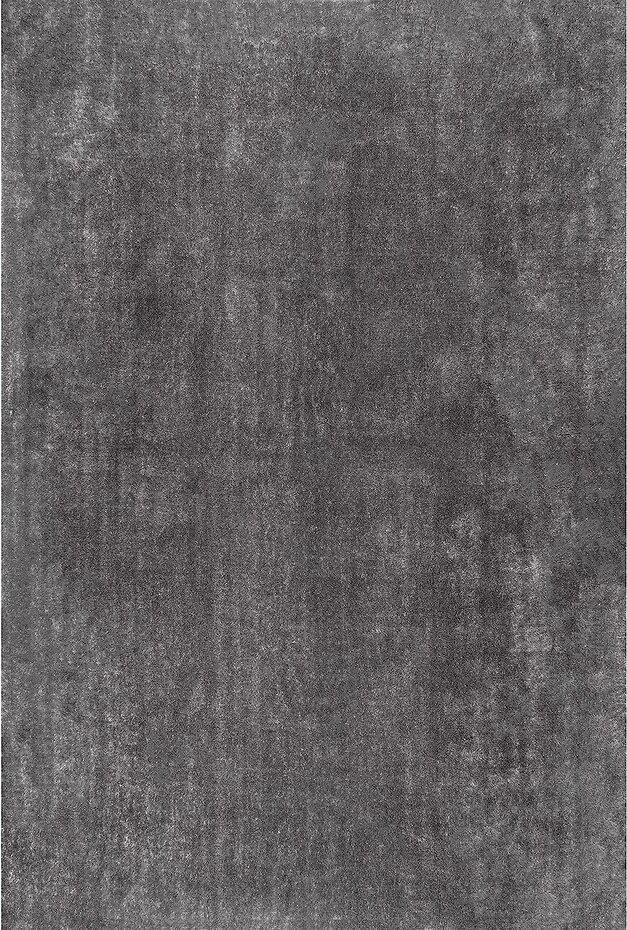 Wasbaar vloerkleed - Solid Grijs Wasbaar vloerkleed - Solid Grijs