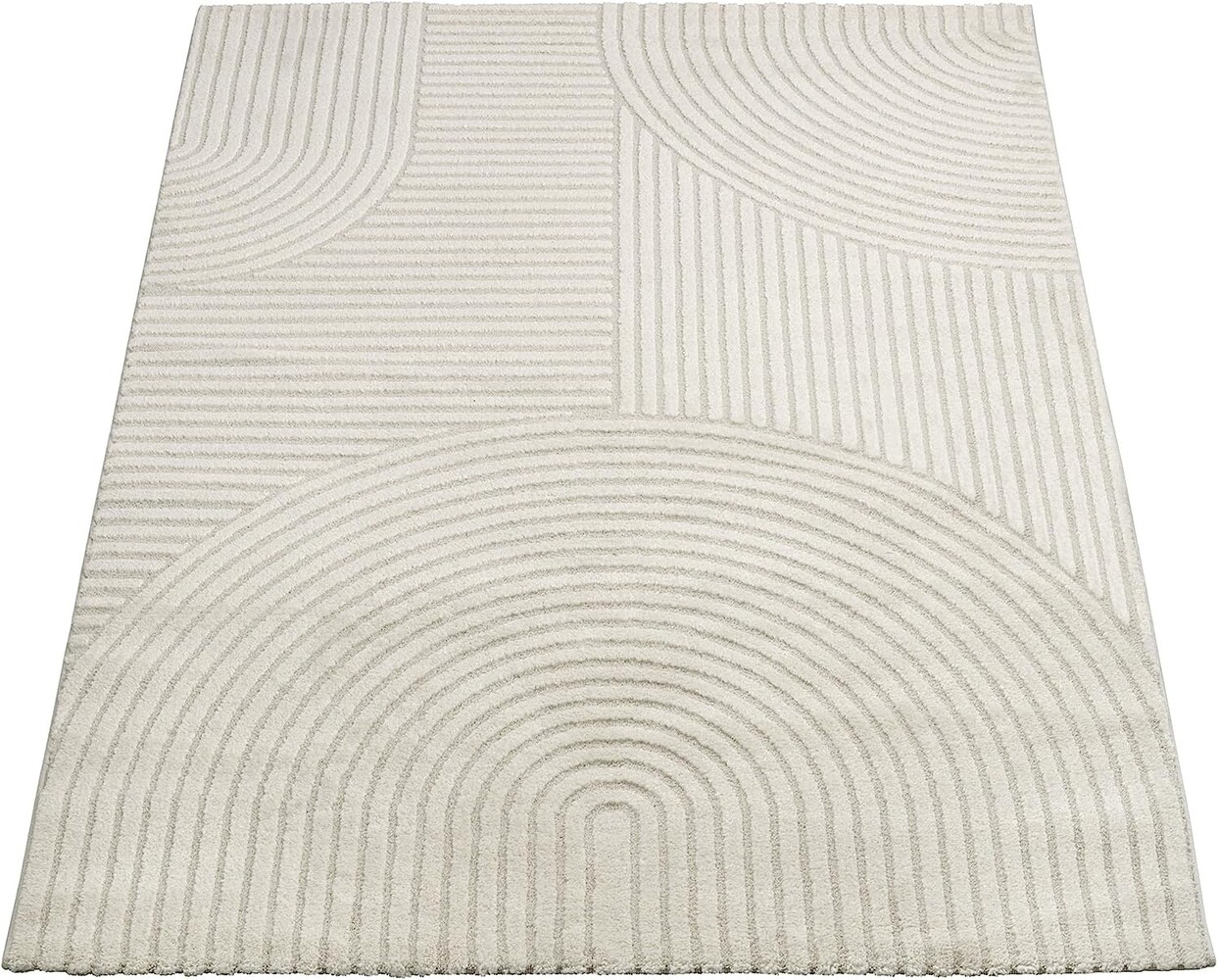 Modern vloerkleed - Eliora Japandi Crème Modern vloerkleed - Eliora Japandi Crème