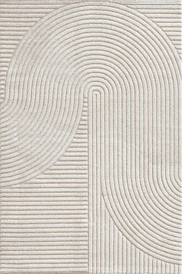 Modern vloerkleed - Eliora Japandi Crème Modern vloerkleed - Eliora Japandi Crème