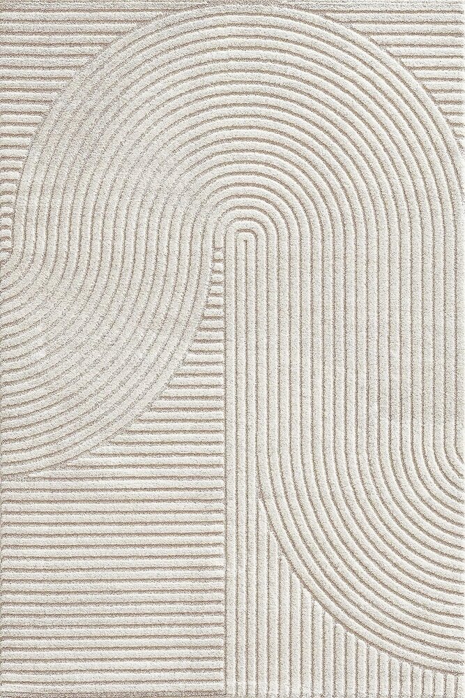 Modern vloerkleed - Eliora Japandi Crème Modern vloerkleed - Eliora Japandi Crème