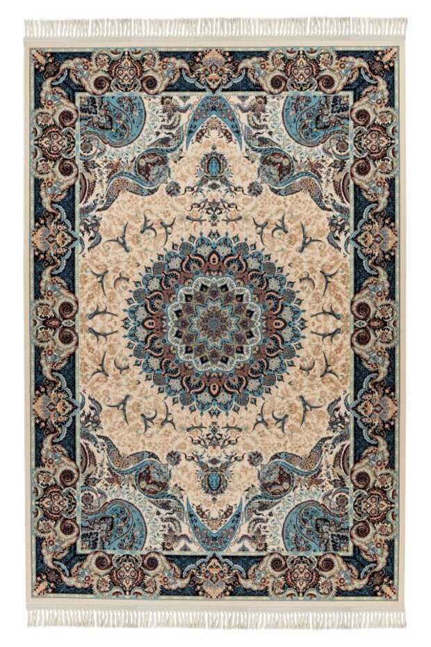 Darius vloerkleed - Medaillon Oosters Klassiek Perzisch Design - Crème Darius vloerkleed - Medaillon Oosters Klassiek Perzisch Design - Crème