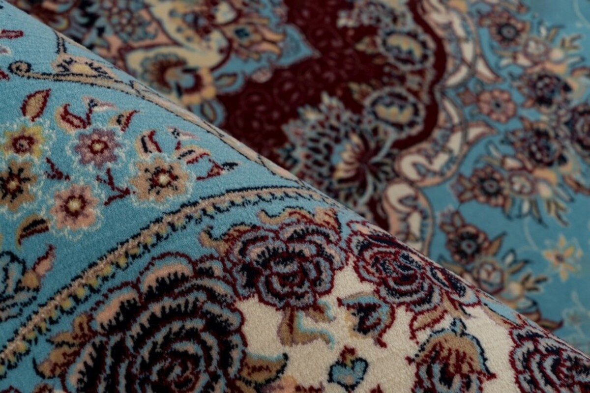 Darius vloerkleed - Medaillon Oosters Klassiek Perzisch Design - Blauw
