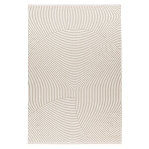 CLAIRE VLOERKLEED JAPANDI STIJL HALVE CIRKELS MODERN - CREME