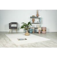 CLAIRE VLOERKLEED JAPANDI STIJL HALVE CIRKELS MODERN - CREME