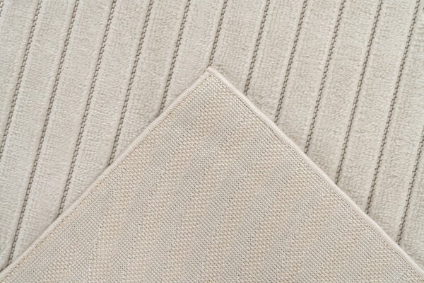 Justina vloerkleed - Japandi Stijl Voor Binnen & Buiten Modern - Crème