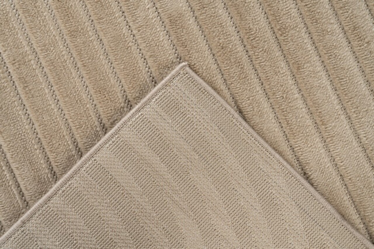 Justina vloerkleed - Japandi Stijl Voor Binnen & Buiten Modern - Beige Justina vloerkleed - Japandi Stijl Voor Binnen & Buiten Modern - Beige