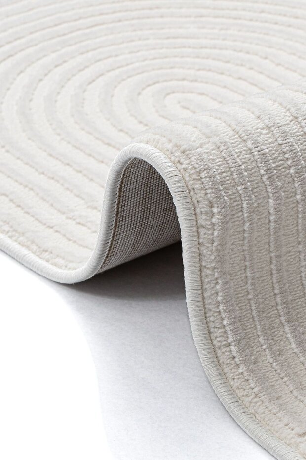 Nara Modern Japandi Stijl vloerkleed - Crème Nara Modern Japandi Stijl vloerkleed - Crème