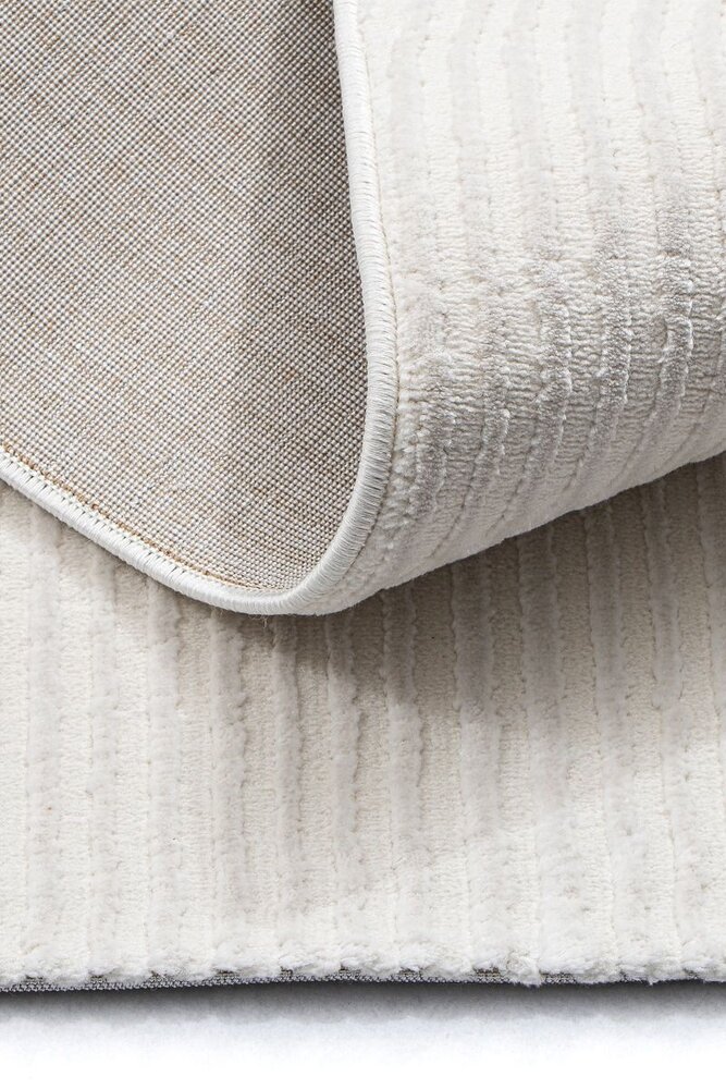 Nara Modern Japandi Stijl vloerkleed - Crème Nara Modern Japandi Stijl vloerkleed - Crème